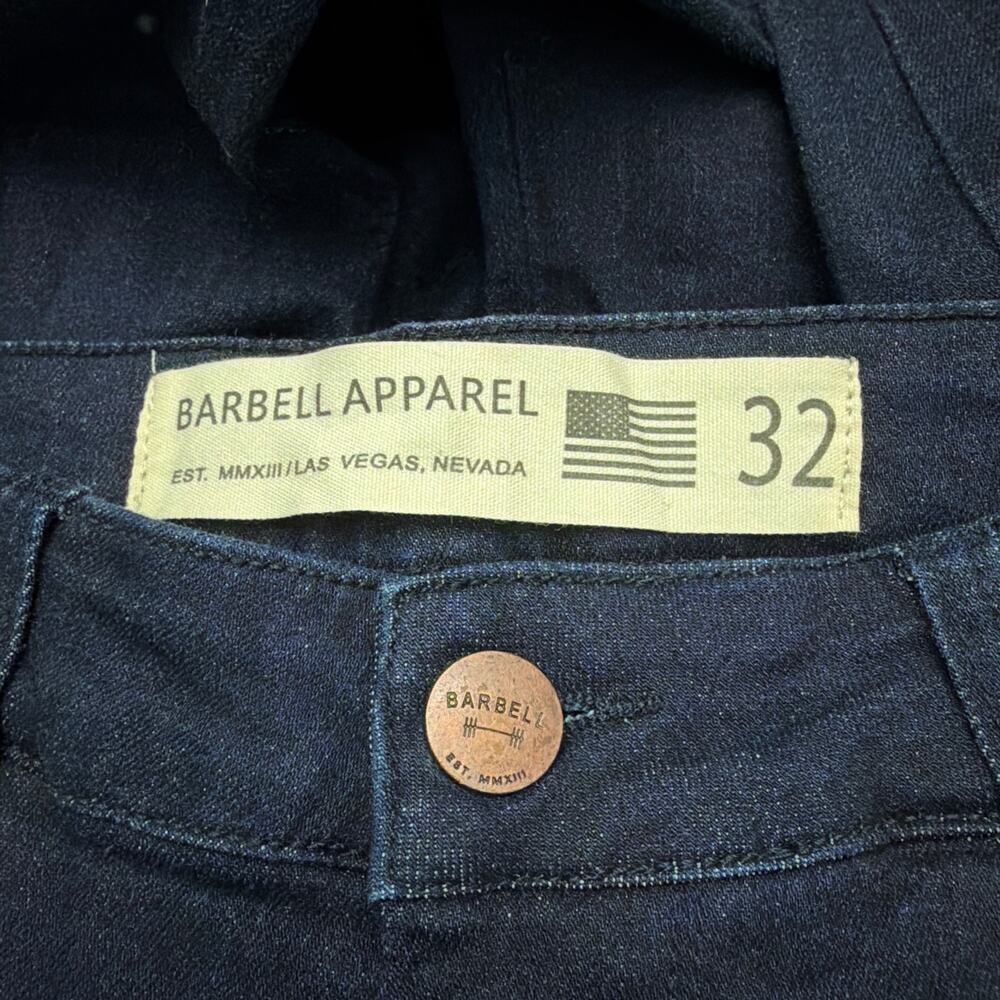 Barbell Apparel Jeans Mens Athletic Fit 32 x 29 Stretch Denim - Picture 2 of 11
